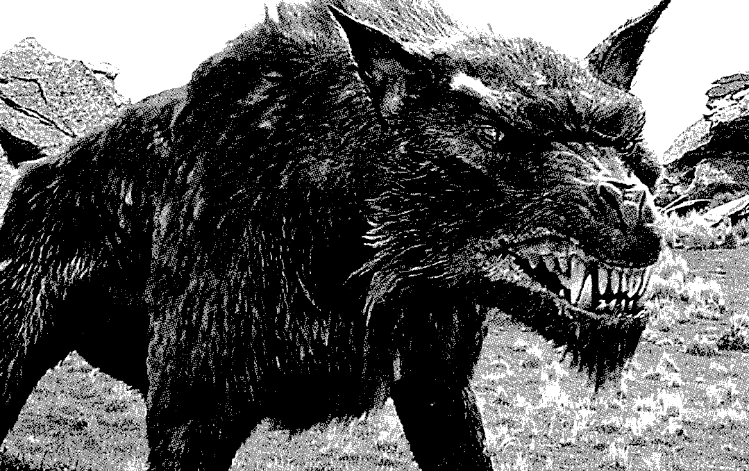 El perro negro fantasma