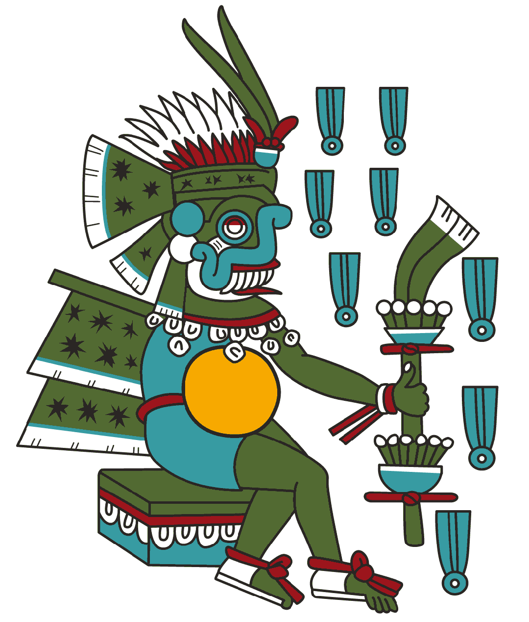 Tláloc Dios de la Lluvia